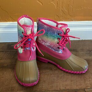 FabKids Girls winter boots in size US2